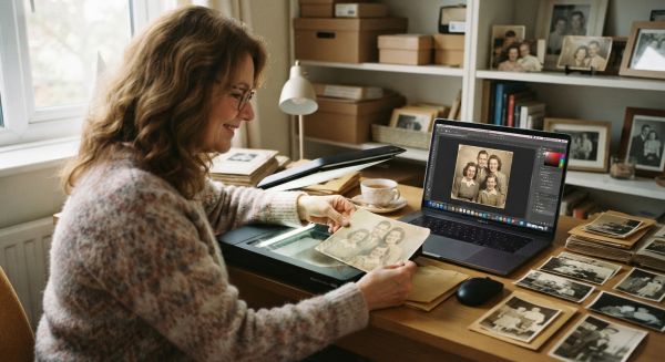 Guide d'options pour numériser et préserver vos photos anciennes