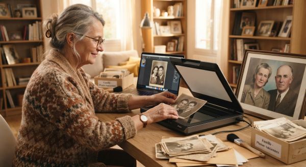 Guide d'options pour numériser et préserver vos photos anciennes
