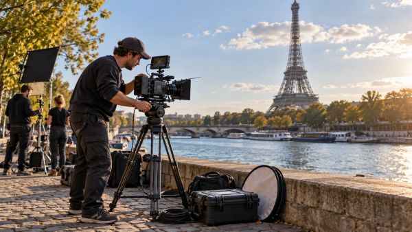 Les essentiels pour organiser un tournage à Paris efficacement
