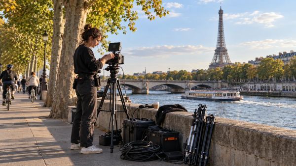 Les essentiels pour organiser un tournage à Paris efficacement
